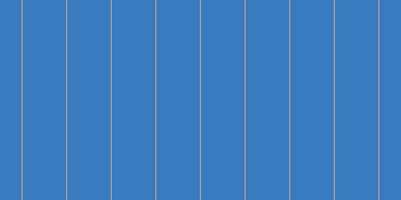 #397bbf, #caa393 vertical lines, two pixels wide, eighty-seven pixels apart