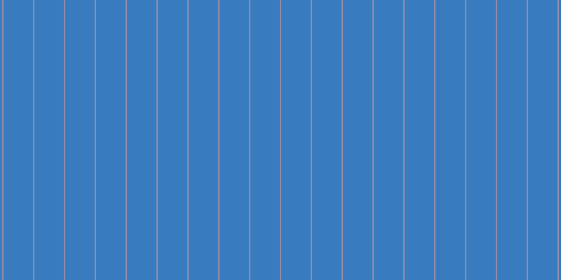 #397bbf, #eba393 vertical lines, one pixels wide, forty-three pixels apart