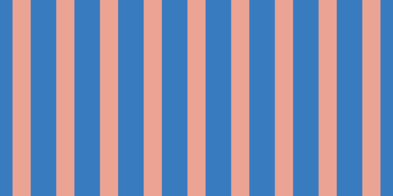 #397bbf, #eba393 vertical lines, thirty-seven pixels wide, fifty-two pixels apart
