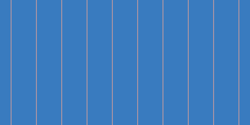 #397bbf, #eba393 vertical lines, two pixels wide, seventy-nine pixels apart
