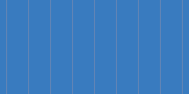 #397bbf, #eba393 vertical lines, one pixels wide, ninety-two pixels apart
