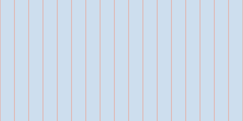 #397bbf (25%), #eba393 vertical lines, two pixels wide, forty-five pixels apart