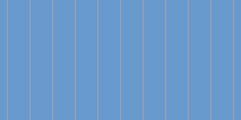 #397bbf (75%), #caa393 vertical lines, two pixels wide, seventy-three pixels apart