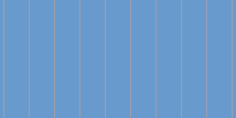#397bbf (75%), #caa393 vertical lines, two pixels wide, eighty-four pixels apart