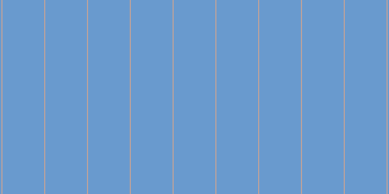 #397bbf (75%), #caa393 vertical lines, two pixels wide, eighty-six pixels apart