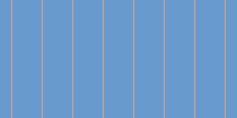 #397bbf (75%), #caa393 vertical lines, four pixels wide, ninety-nine pixels apart