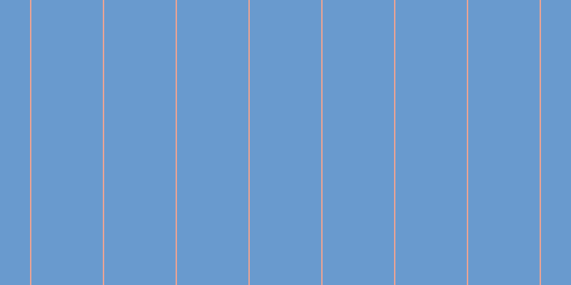 #397bbf (75%), #eba393 vertical lines, two pixels wide, one hundred pixels apart