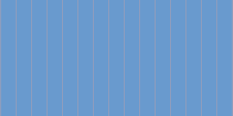 #397bbf (75%), #eba393 vertical lines, one pixels wide, fifty-two pixels apart