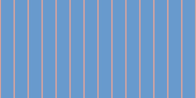 #397bbf (75%), #eba393 vertical lines, five pixels wide, fifty-two pixels apart