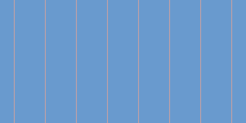 #397bbf (75%), #eba393 vertical lines, two pixels wide, ninety-nine pixels apart