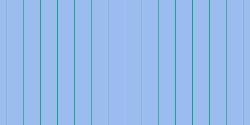 #397be0 (50%), #25a393 vertical lines, two pixels wide, fifty-two pixels apart