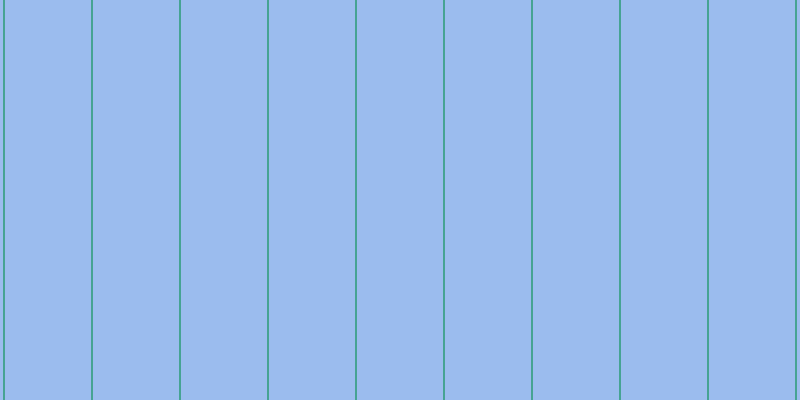 #397be0 (50%), #46a393 vertical lines, two pixels wide, eighty-six pixels apart