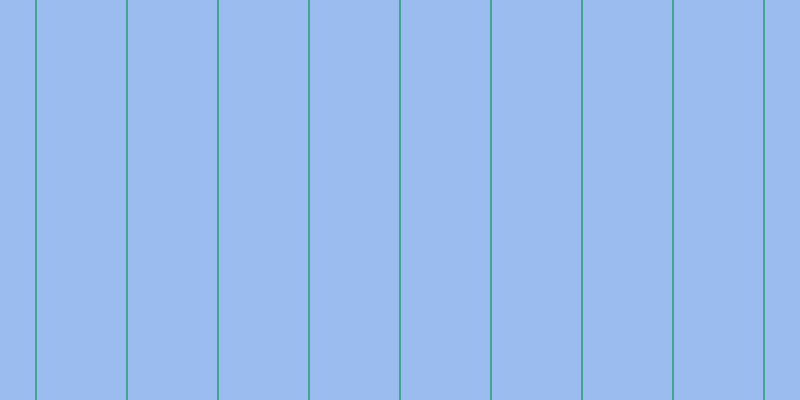 #397be0 (50%), #46a393 vertical lines, two pixels wide, eighty-nine pixels apart