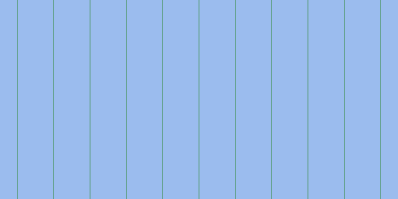 #397be0 (50%), #67a393 vertical lines, two pixels wide, seventy-one pixels apart