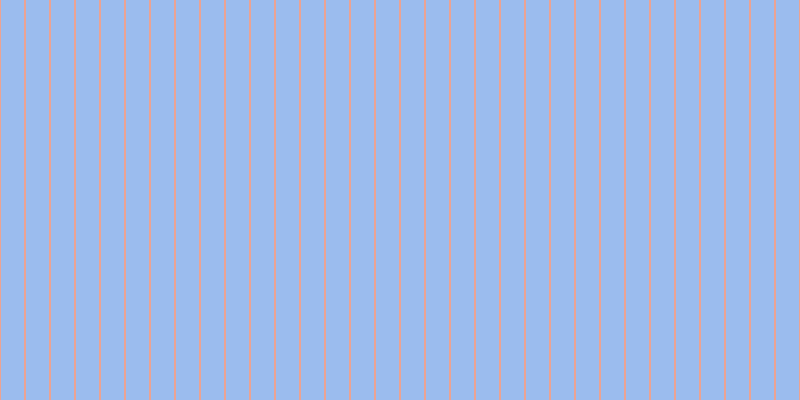 #397be0 (50%), #eba393 vertical lines, two pixels wide, twenty-three pixels apart