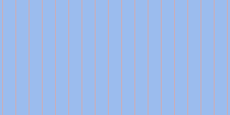 #397be0 (50%), #eba393 vertical lines, two pixels wide, forty-four pixels apart