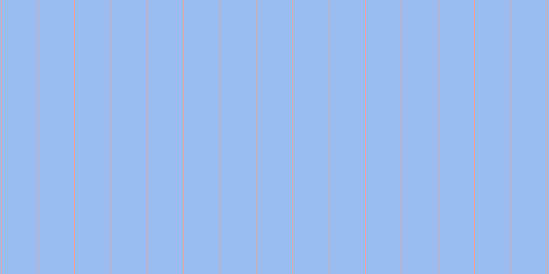 #397be0 (50%), #eba393 vertical lines, one pixels wide, fifty-two pixels apart