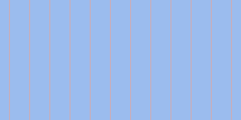 #397be0 (50%), #eba393 vertical lines, two pixels wide, sixty-five pixels apart