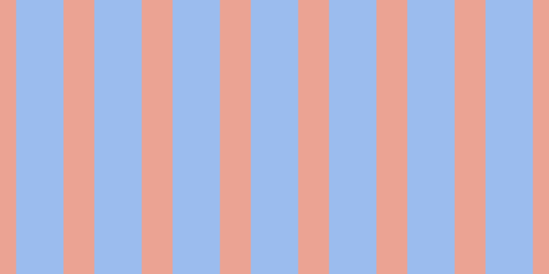 #397be0 (50%), #eba393 vertical lines, forty-five pixels wide, sixty-nine pixels apart