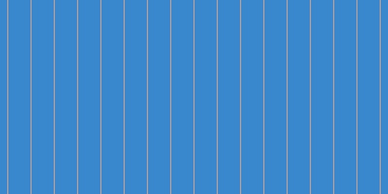 #3988cd, #caa393 vertical lines, two pixels wide, forty-six pixels apart
