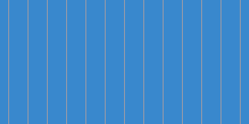 #3988cd, #caa393 vertical lines, two pixels wide, sixty pixels apart