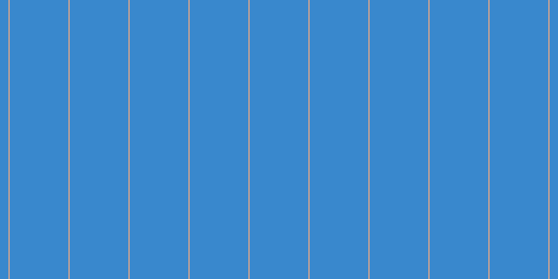 #3988cd, #caa393 vertical lines, two pixels wide, eighty-four pixels apart
