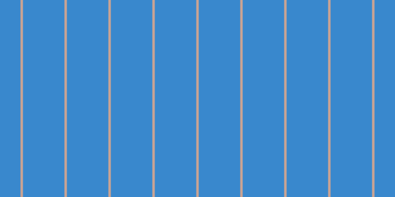 #3988cd, #caa393 vertical lines, five pixels wide, eighty-four pixels apart
