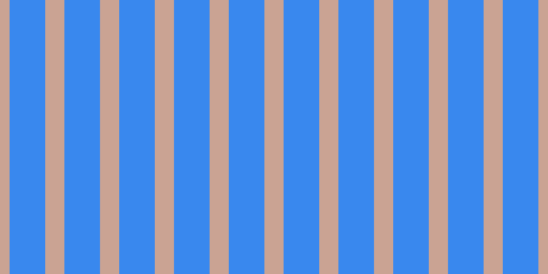 #3988ee, #caa393 vertical lines, twenty-eight pixels wide, fifty-two pixels apart