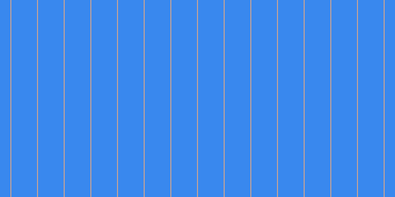 #3988ee, #caa393 vertical lines, two pixels wide, fifty-two pixels apart