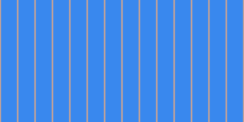 #3988ee, #caa393 vertical lines, five pixels wide, fifty-two pixels apart