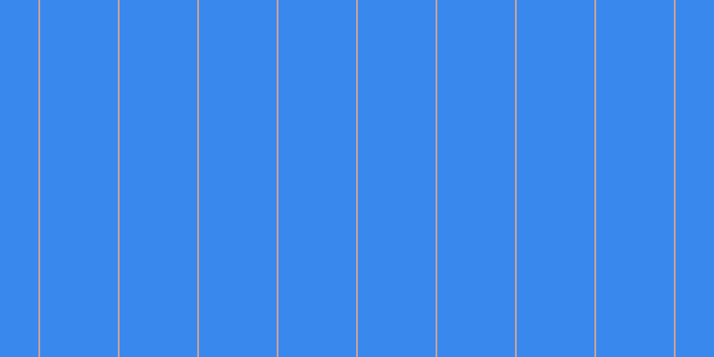 #3988ee, #caa393 vertical lines, two pixels wide, eighty-seven pixels apart