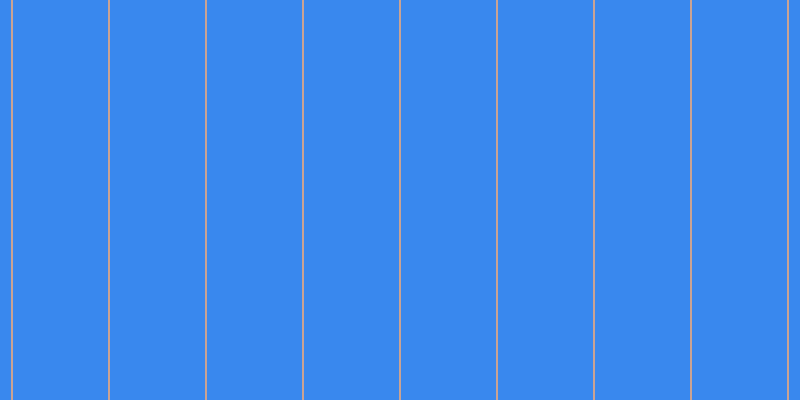 #3988ee, #caa393 vertical lines, two pixels wide, ninety-five pixels apart