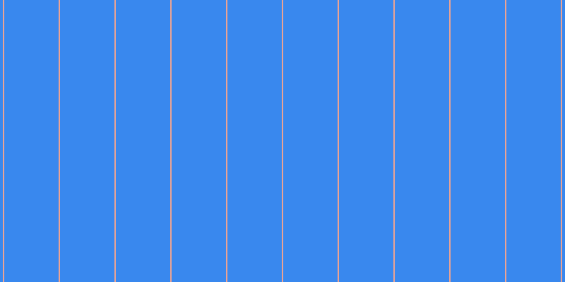 #3988ee, #eba393 vertical lines, two pixels wide, seventy-seven pixels apart