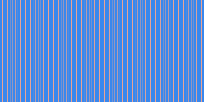 #3988ee, #eba393 vertical lines, two pixels wide, eight pixels apart