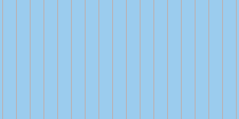 #399ce0 (50%), #caa393 vertical lines, two pixels wide, forty-four pixels apart