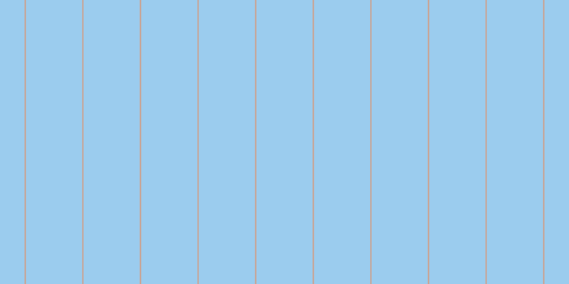 #399ce0 (50%), #caa393 vertical lines, two pixels wide, seventy-nine pixels apart