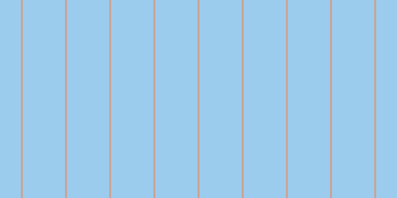 #399ce0 (50%), #caa393 vertical lines, four pixels wide, eighty-five pixels apart