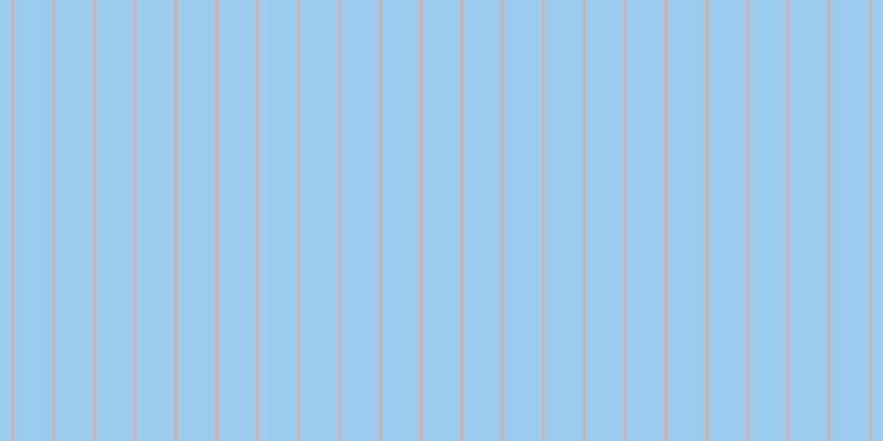 #399ce0 (50%), #eba393 vertical lines, two pixels wide, thirty-five pixels apart