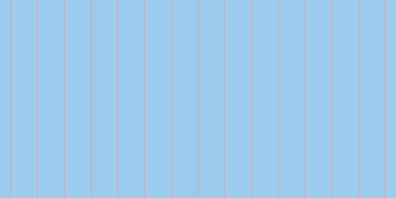 #399ce0 (50%), #eba393 vertical lines, two pixels wide, fifty-two pixels apart
