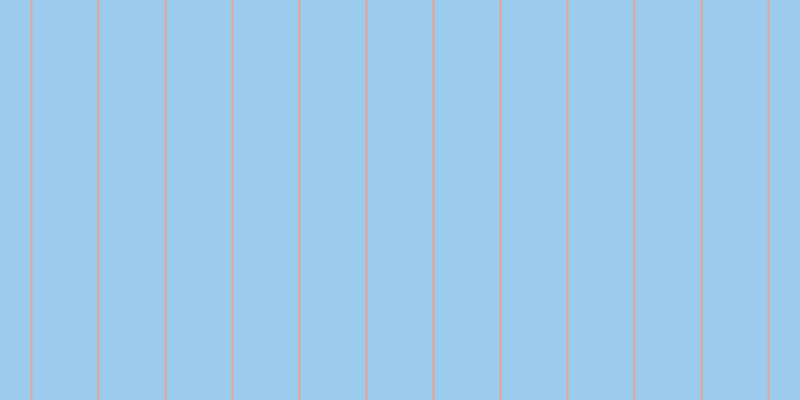 #399ce0 (50%), #eba393 vertical lines, two pixels wide, sixty-five pixels apart