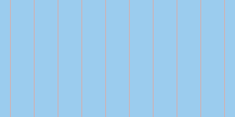 #399ce0 (50%), #eba393 vertical lines, two pixels wide, seventy-nine pixels apart