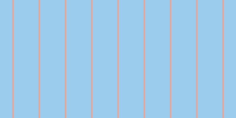 #399ce0 (50%), #eba393 vertical lines, five pixels wide, eighty-four pixels apart