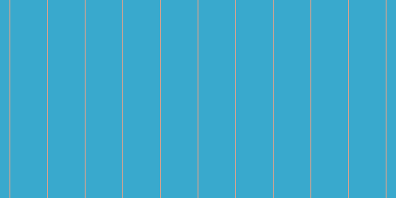 #39a9cd, #caa393 vertical lines, two pixels wide, seventy-four pixels apart
