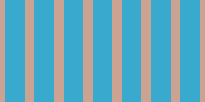 #39a9cd, #caa393 vertical lines, thirty-eight pixels wide, seventy-six pixels apart