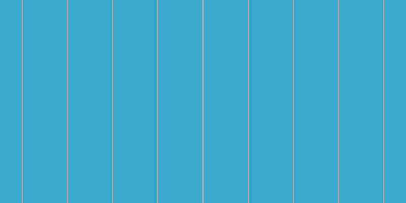 #39a9cd, #caa393 vertical lines, two pixels wide, eighty-seven pixels apart