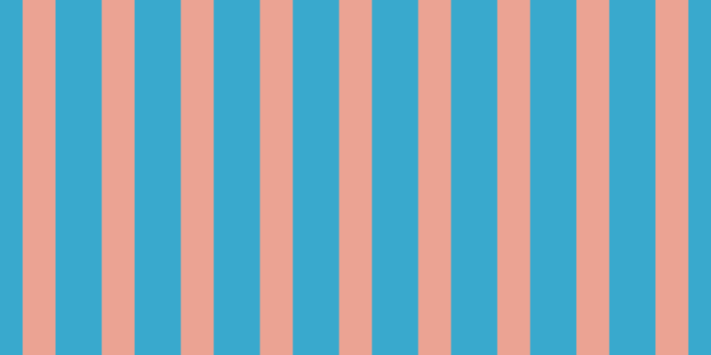 #39a9cd, #eba393 vertical lines, thirty-seven pixels wide, fifty-two pixels apart
