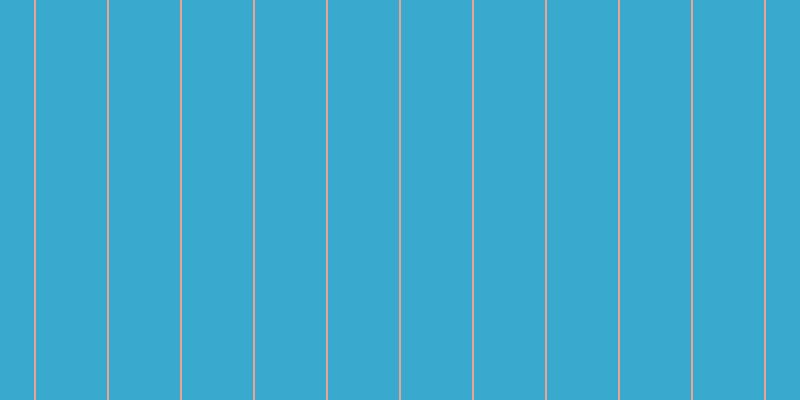 #39a9cd, #eba393 vertical lines, two pixels wide, seventy-one pixels apart