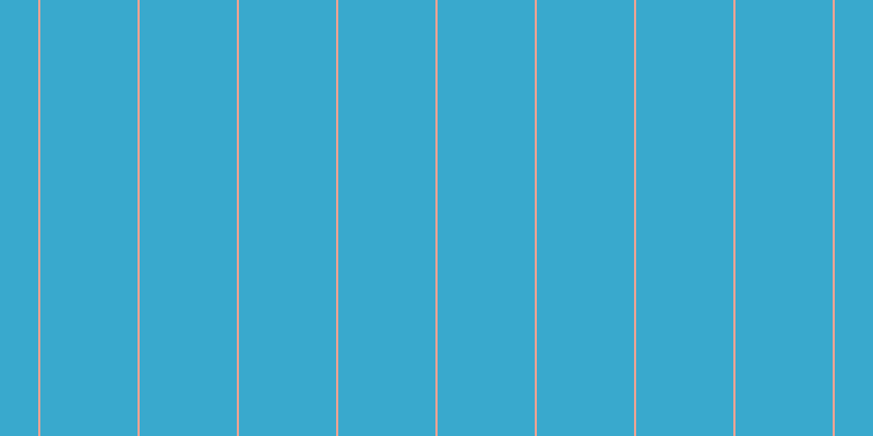 #39a9cd, #eba393 vertical lines, two pixels wide, eighty-nine pixels apart