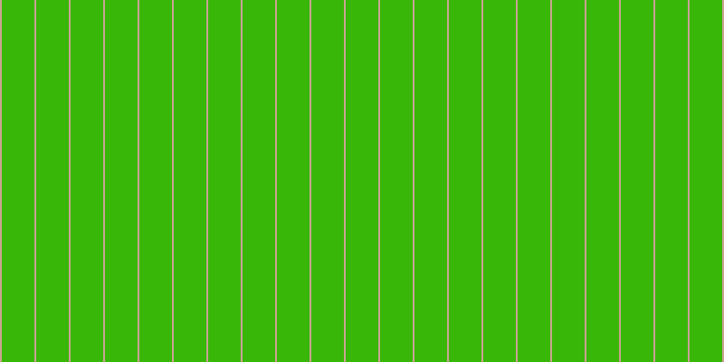 #39b708, #caa393 vertical lines, two pixels wide, thirty-six pixels apart