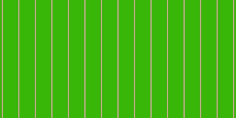 #39b708, #caa393 vertical lines, four pixels wide, fifty-two pixels apart